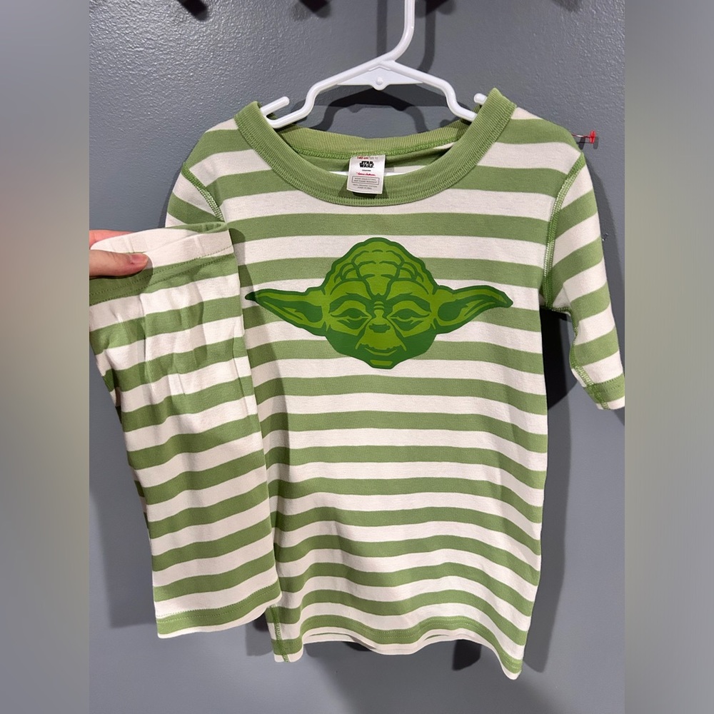 Hanna Andersson star wars Yoda Pajamas